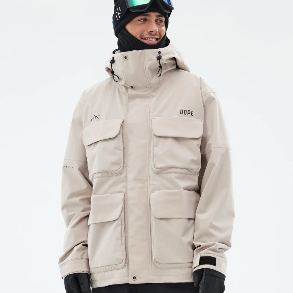 DOPE SNOW Men's Tan Ski Jacket